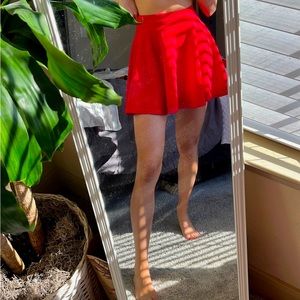 Skirt red